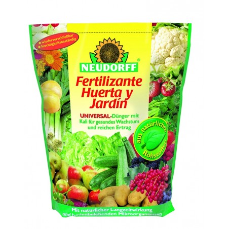 FERTILIZANTE HUERTA Y JARDIN 4.5 KG