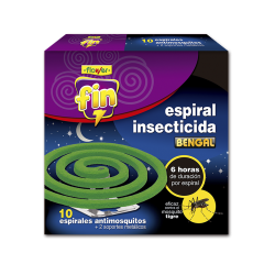 ESPIRAL INSECTICIDA ANTI-MOSQUITOS 10 UDS