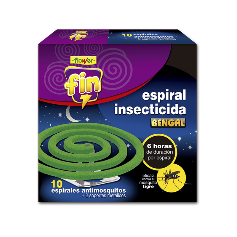 ANTI-MOSQUITO INSECTICIDE SPIRAL (10 PCS)