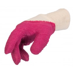 9/M Pink Rose Gloves