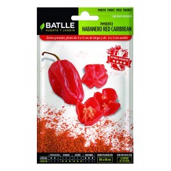 Pimiento habanero red caribean (semillas) | El Huerto Deitana ®