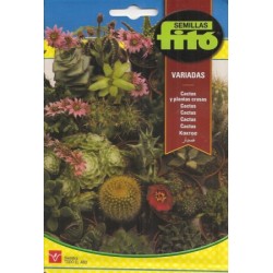 Cactus y Plantas Crasas (Semillas) | El Huerto Deitana ®