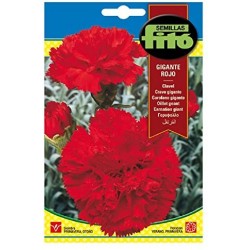 Clavel gigante rojo (Semillas) | El Huerto Deitana ®