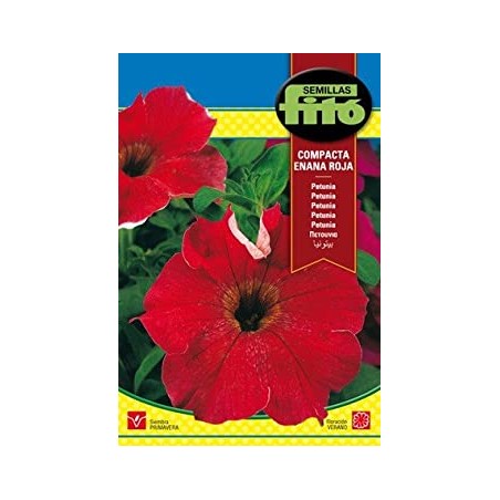 S-PETUNIA COMPACT RED