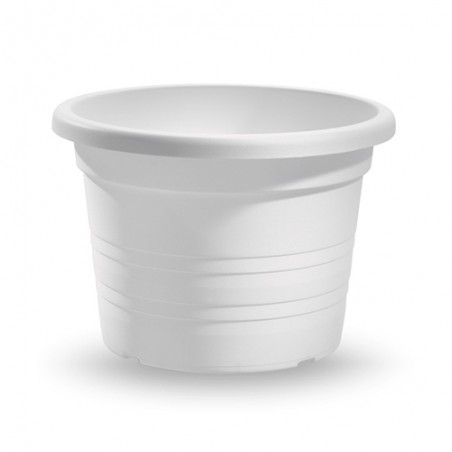 MACETA VASO CILINDRO ̧ 14 cm WHITE