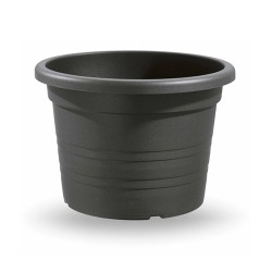 VA019-D00160-011 VASO CILINDRO¸ 16 cm  ANTRACITE