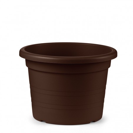 MACETA VASO CILINDRO ̧ 18 cm BRONZO