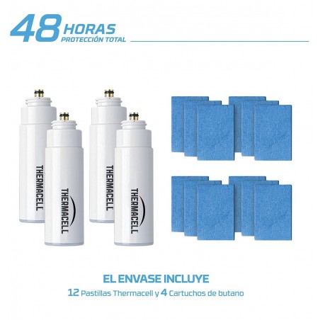 RECAMBIO ANTIMOSQUITOS 48HR THERMACELL