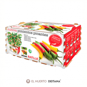 Huerto Premium Pimientos Picantes Batlle | El Huerto Deitana ®