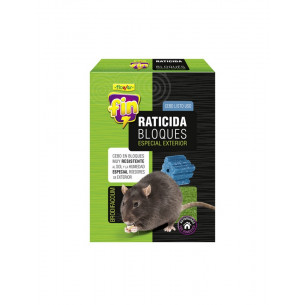 RATICIDA BLOQUES JARDIN 200GR FLOWER
