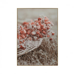 PINTURA CESTA DE FLORES