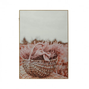 PINTURA CESTA DE FLORES