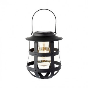 LAMPARA SOLAR COLGANTE DE METAL