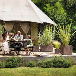 JARDINERA MILENNIUM 79CM BRONCE JARDINERA MILENNIUM 79CM BRONCE