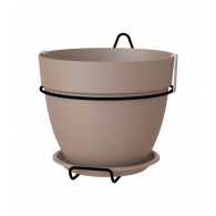 Kit pared capri campana 20cm taupe maceta | El Huerto Deitana ®