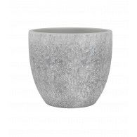 HESTIA 25CM GRIS GRANITO MACETA