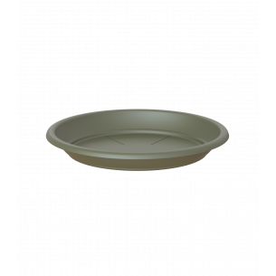 PLATO REDONDO 16 CM VERDE SECO