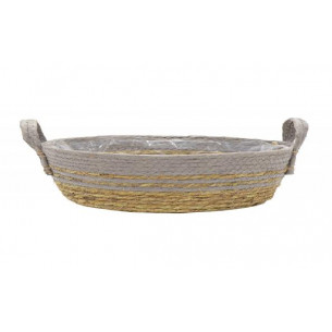 CESTA HAYDEN GRIS 27X12