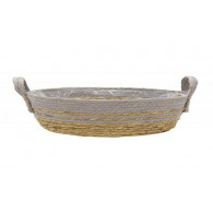 CESTA HAYDEN GRIS 27X12