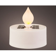 VELA SOLAR CON EFECTO LLAMA
