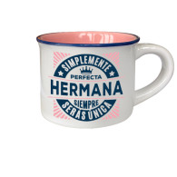 TAZA ESPRESSO HERMANA