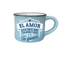 TAZA ESPRESSO EL AMOR