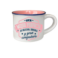 TAZA ESPRESSO MUJER PERFECTA
