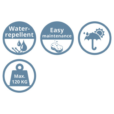 SILLÓN MIMBRE COLGANTE DE JARDÍN CORCEGA