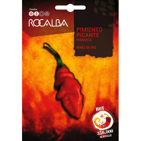 BOULE DE FEU - PIMIENTO PICANTE (Semillas) | El Huerto Deitana ®