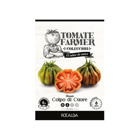 TOMATE COLPO DI CUORE (Semillas) | El Huerto Deitana ®