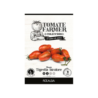 TOMATE TIGRELLA BICOLORE (Semillas) | El Huerto Deitana ®