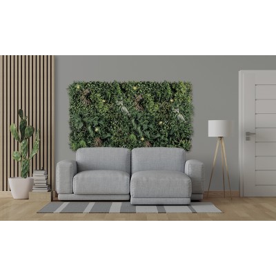 JARDIN VERTICAL SAUVAGE LED 1 X 1 M