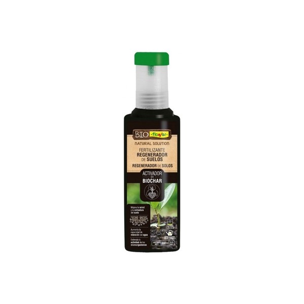 BIO FERTILIZANTE ACTIVADOR BIOCHAR 500ML