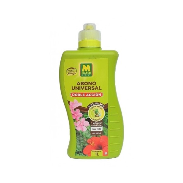 ABONO UNIVERSAL DOBLE ACCION BIO 1L MASSO