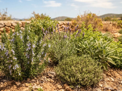 Plantas aromáticas resistentes al calor