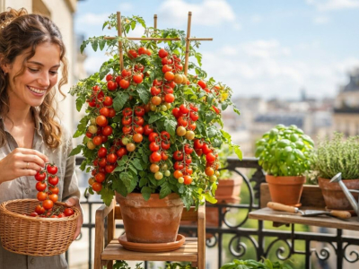Cultivar tomates cherry en casa